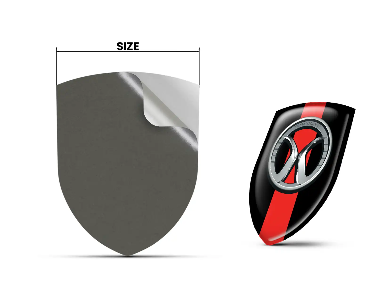 Mansory Vinyle Auto Résistant Limité Stylé Moderne